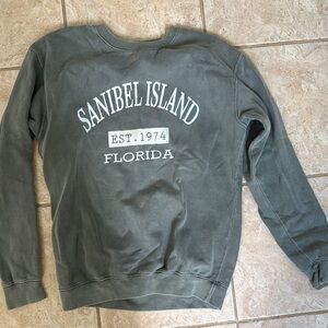 Sanibel Island Gray Sweater